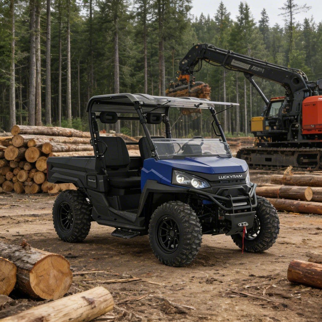 10 kW AC-moottori UTV vierekkäin 73.6V 150Ah 400A ohjain 4WD Off Road
