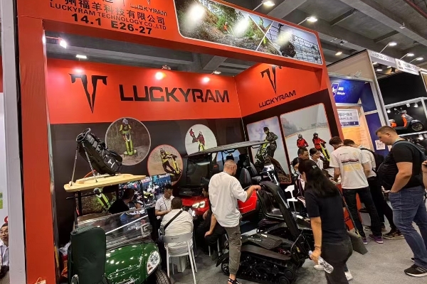 Luckyram nautti suurta suosiota Canton -messuilla