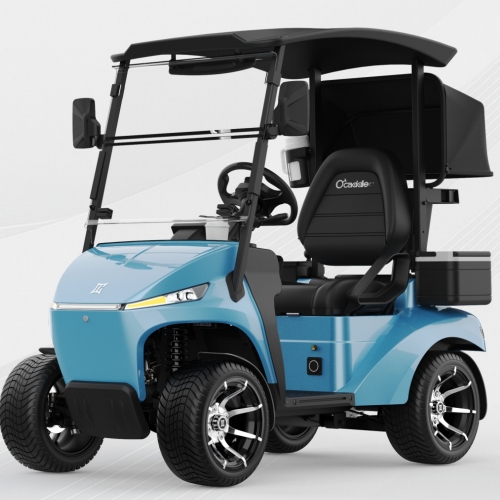 AI SEURAA sähköistä golfkärryä älykkäämmän ja tehokkaamman golfkuljetuksen tulevaisuutta