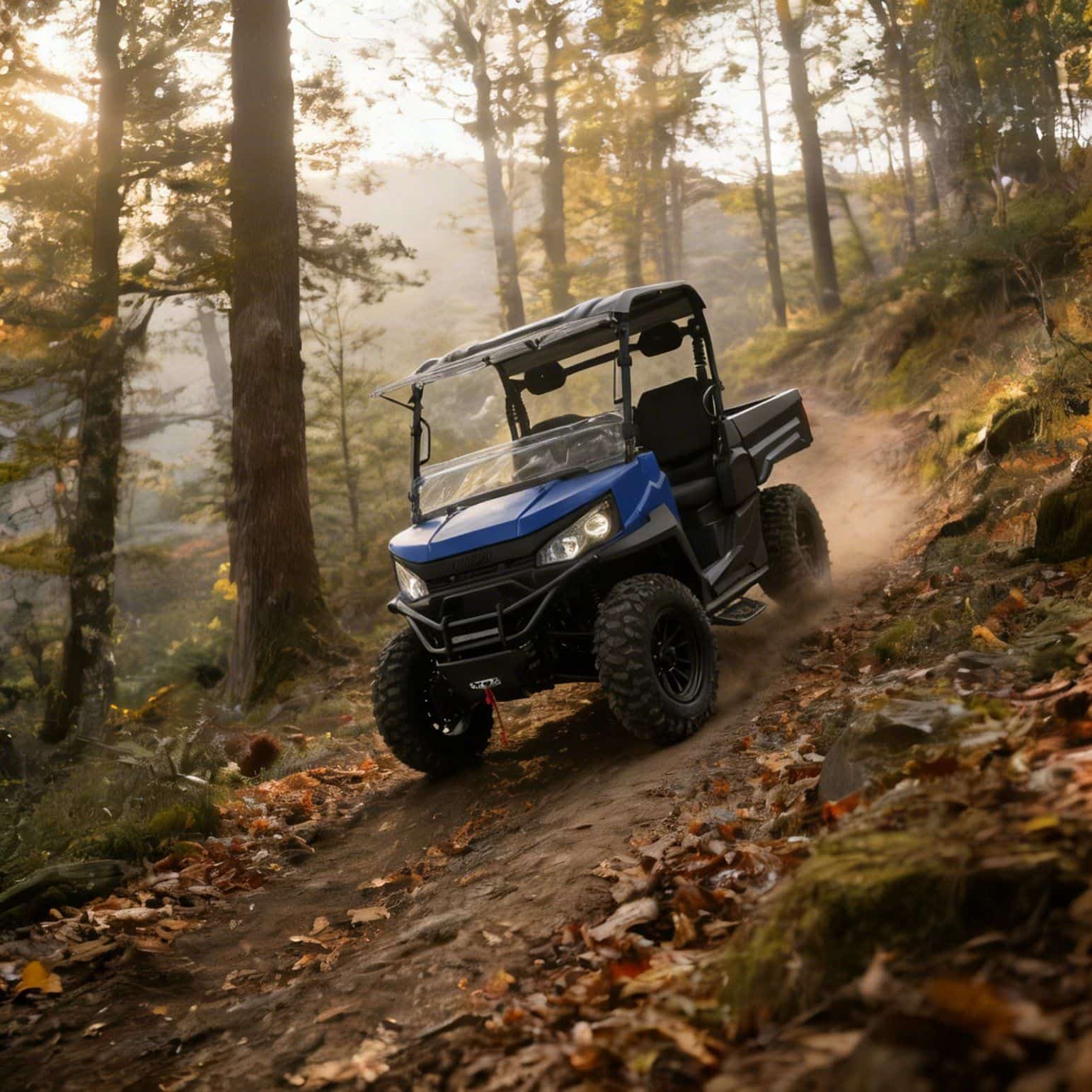 4WD UTV 73.6V 20KW huipputeho 400A ohjain 350kg kippisänky