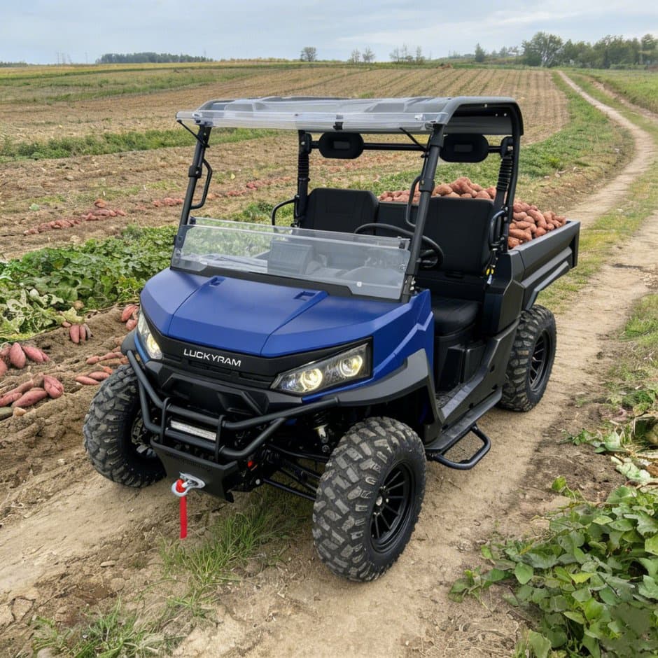 73.6V 4WD UTV 10kw AC moottori EPS Ohjaus 150ah Akku