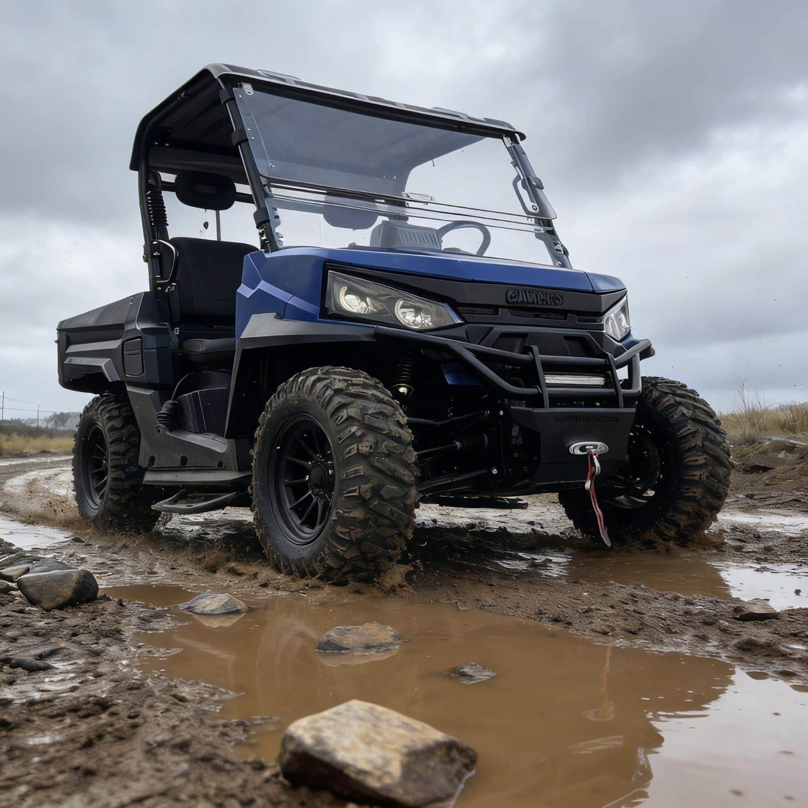Sähköinen UTV 73.6V 20KW huipputeho 4WD 400A ohjain Off Road